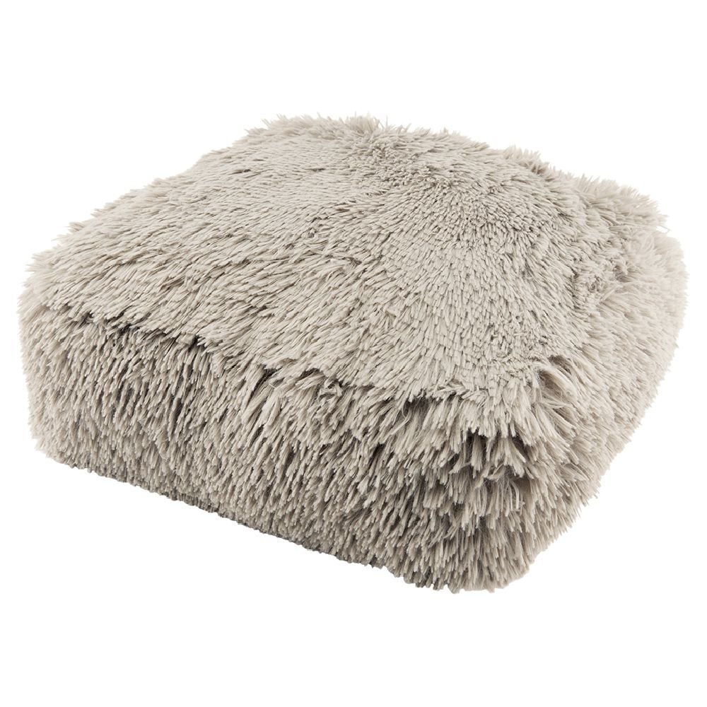 Coussin de sol shaggy 40x40 cm