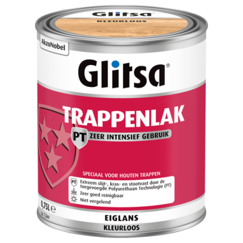 Glitsa trappenlak eiglans blank intensief gebruik 750 ml