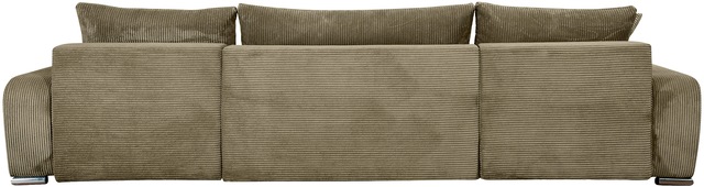 COLLECTION AB Wohnlandschaft »Paola U-Form, Breite 314 cm« inkl. Schlaffunktion, Stauraum, Zierkissen und Bonnellfederkern