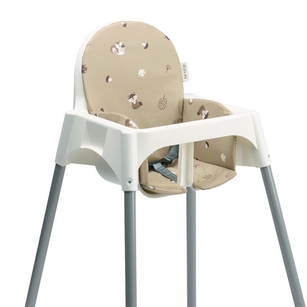 Meyco Stoelverkleiner - Forest Animals Sand