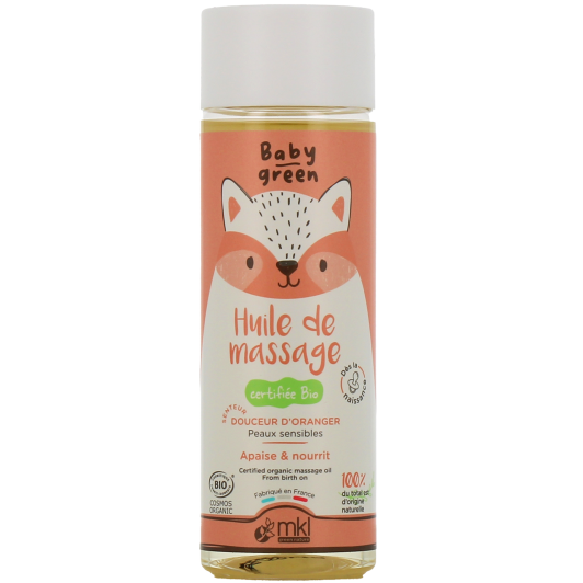 MKL Baby Green huile de massage bébé - Dès la naissance