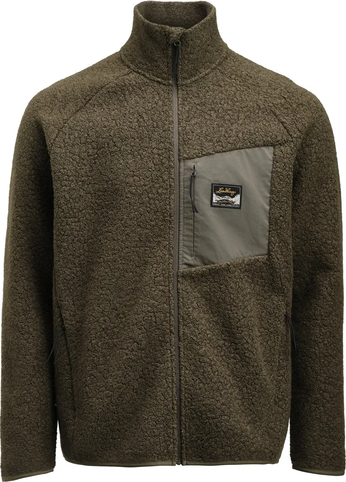 Lundhags Men's Flok Wool Pile Forest Green