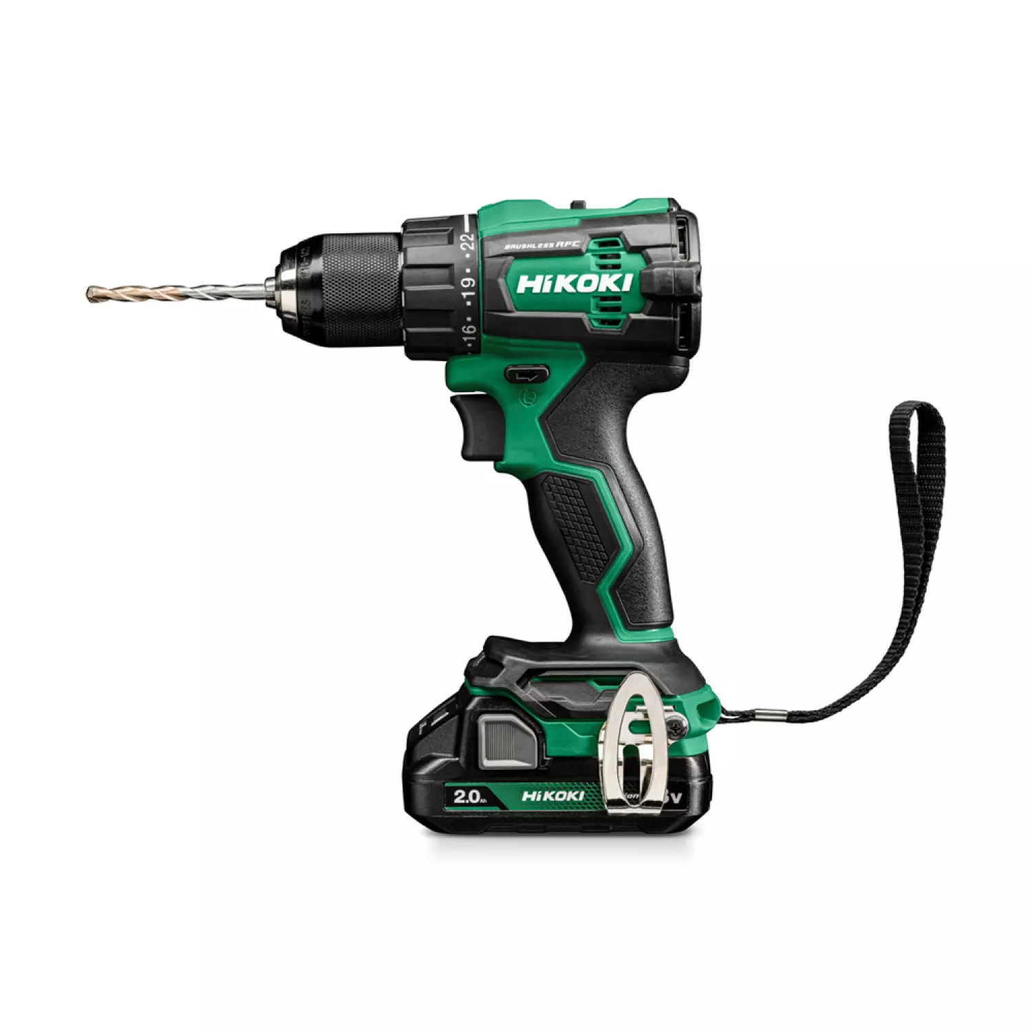 HiKOKI DV18DEWHZ Accu klop-boor-schroefmachine - 18 V - 70Nm - Incl. lader en 2x 4.0Ah accu's - HSC II koffer