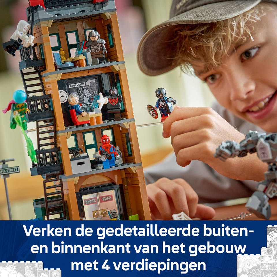 LEGO Marvel Spider-Man vs. Mysterio: de Daily Bugle 76342