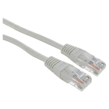 Q-Link UTP kabel CAT5E AWG26 2RJ45 20 meter wit