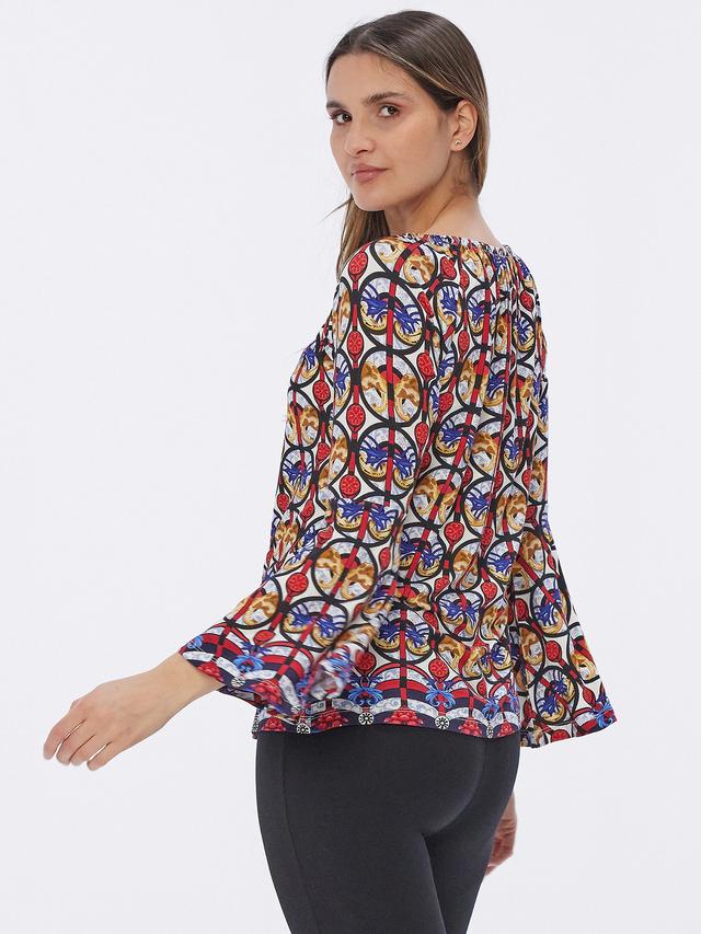 Carmenshirt Multicolor