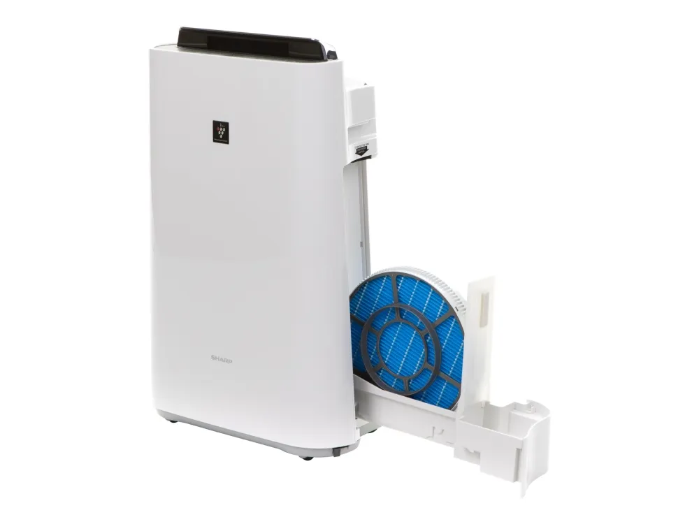 Sharp KC-D60EUW - Luftfugter/-renser - mobil - hvid
