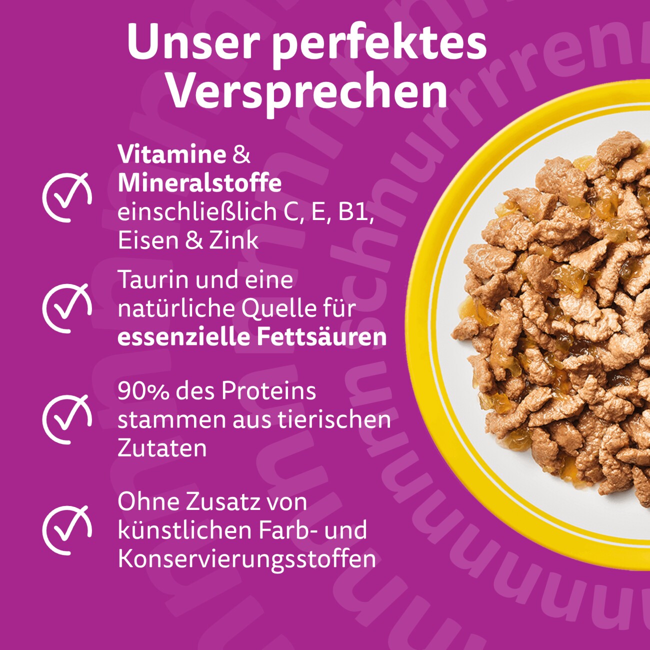 Whiskas ® Multipack Portionsbeutel 1+ Geflügel Auswahl 4 Varietäten Huhn, Ente, Geflügel, Truthahn in Gelee 80 x 85g