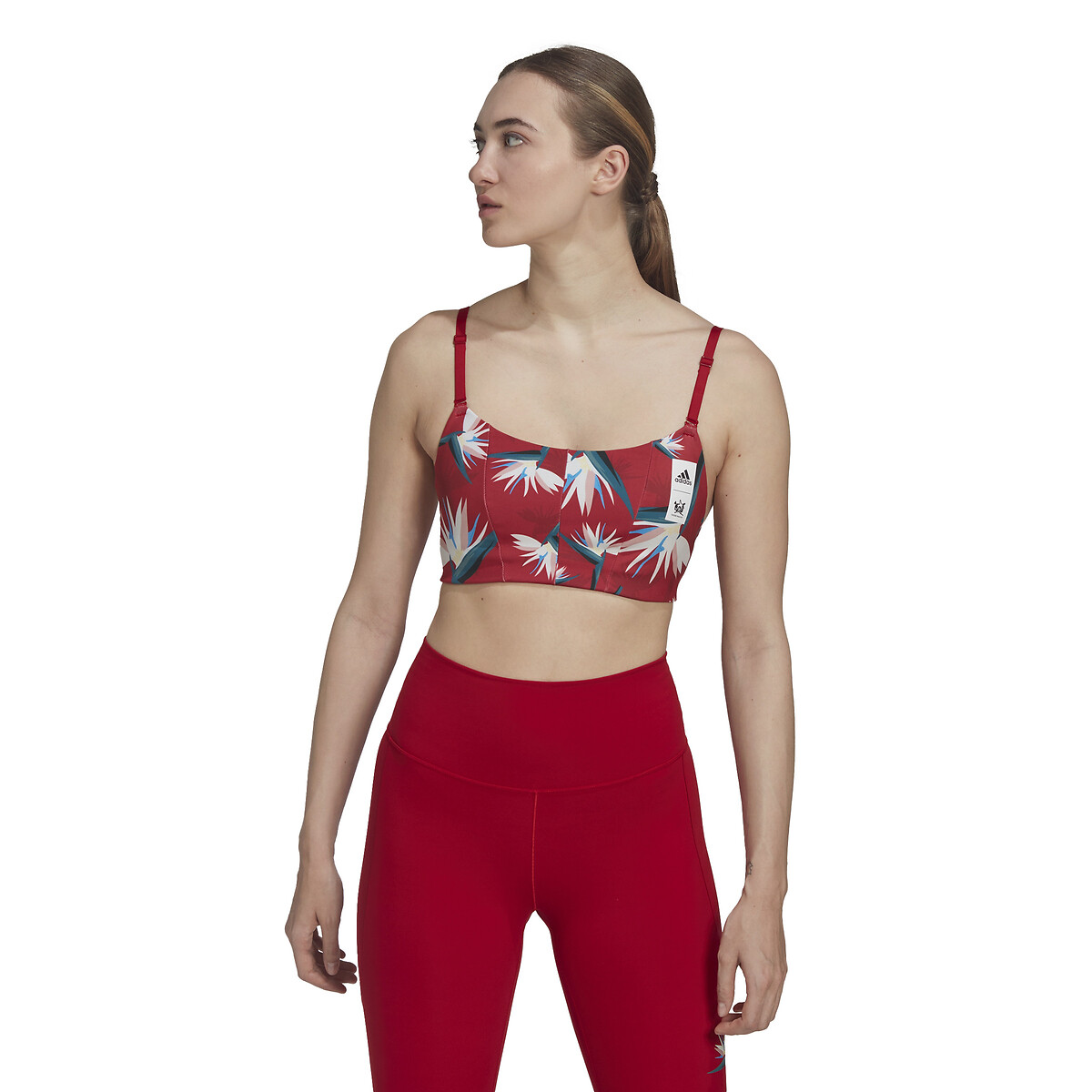 adidas Performance<br>Busto esportivo estampado