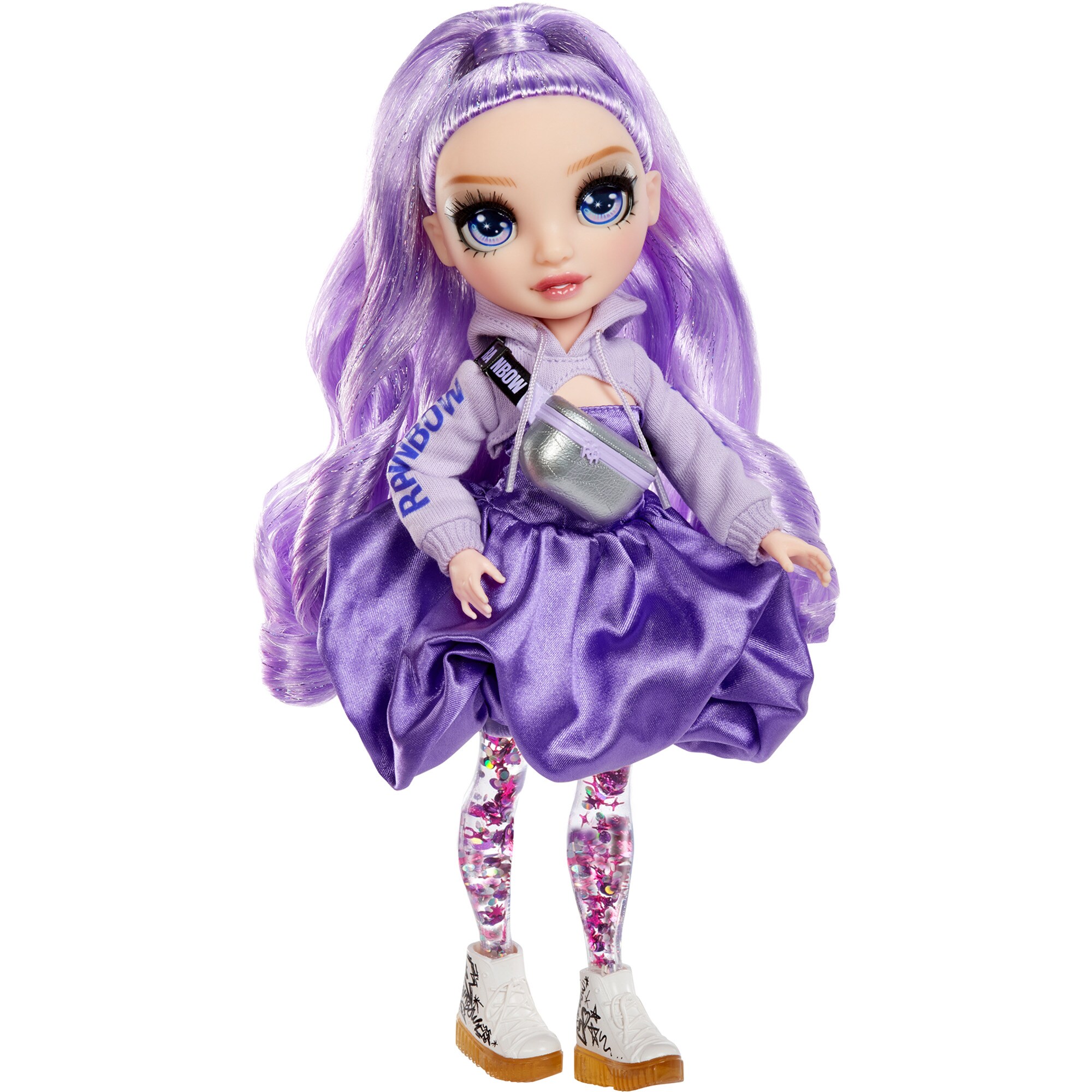 MGA Entertainment Puppe Rainbow High Rainbow High Sparkle & Shine Fashion Doll - Viola