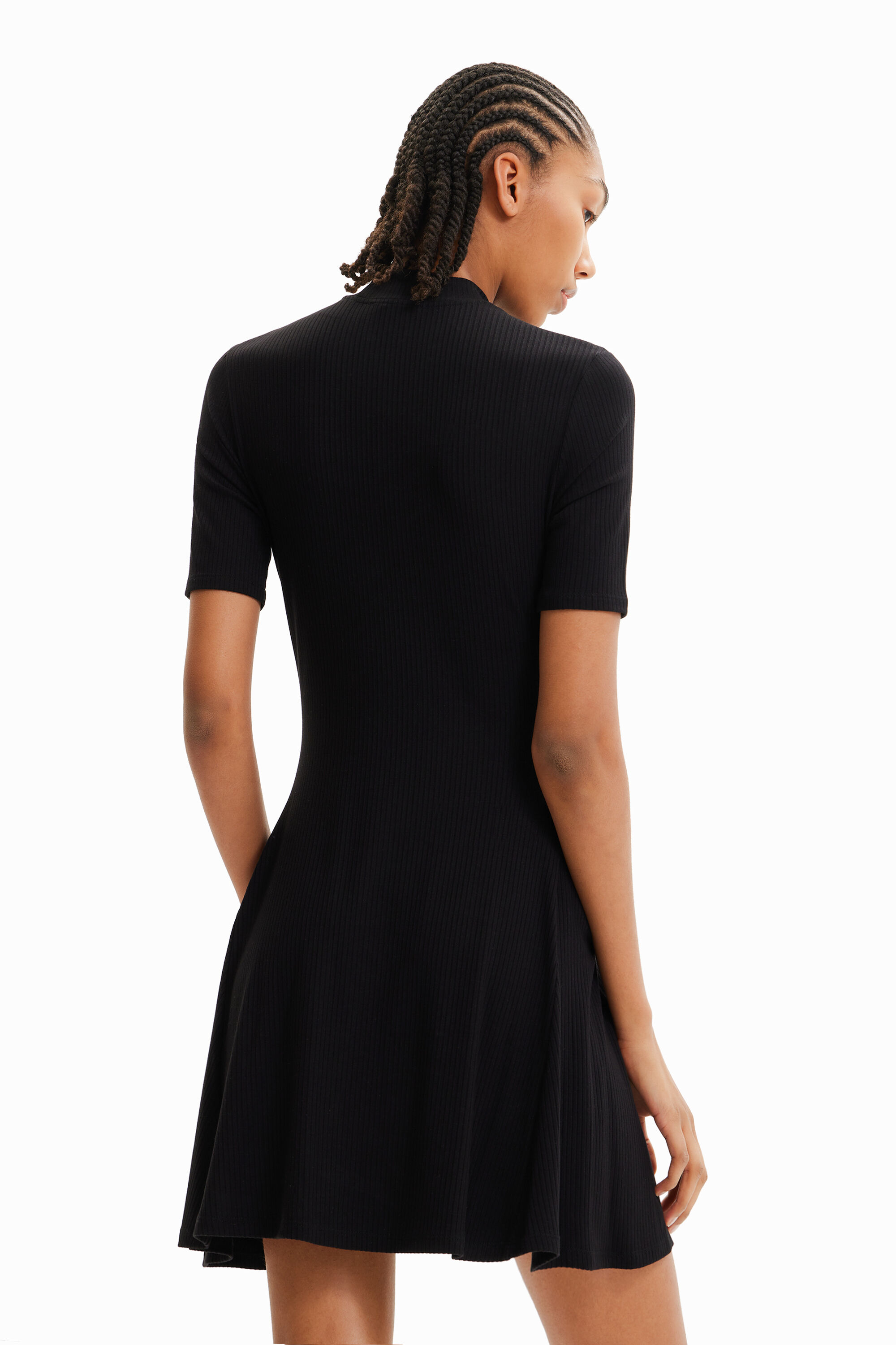 Robe patineuse courte Mickey Mouse