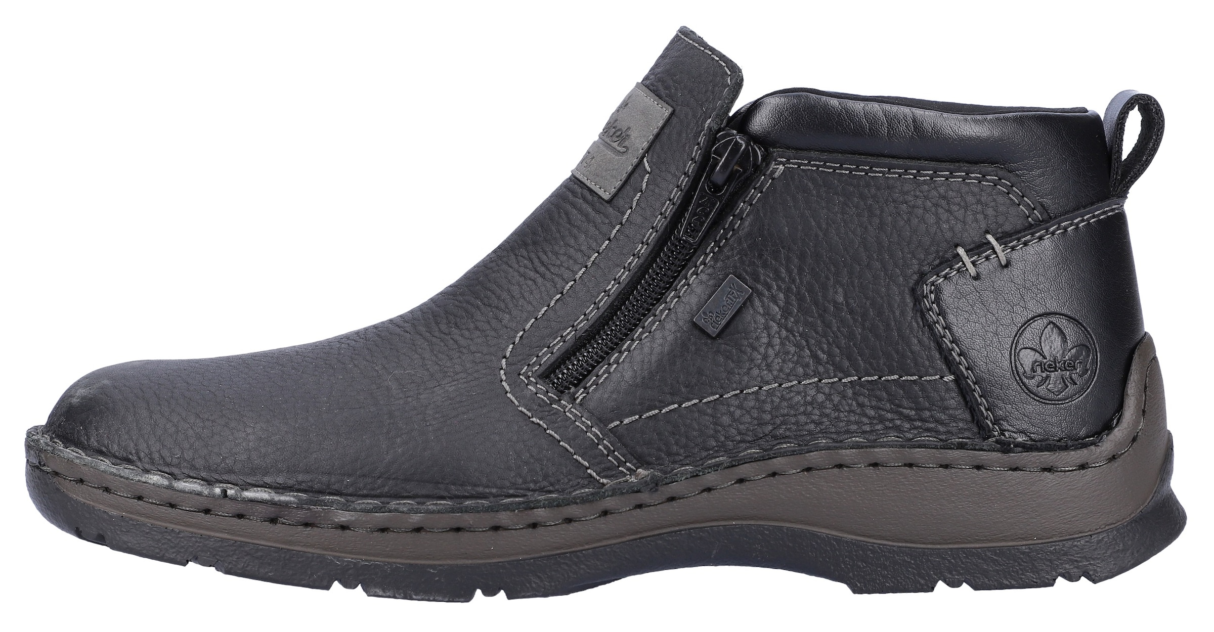 Rieker Winterstiefelette  mit beidseitigen Reissverschlüssen