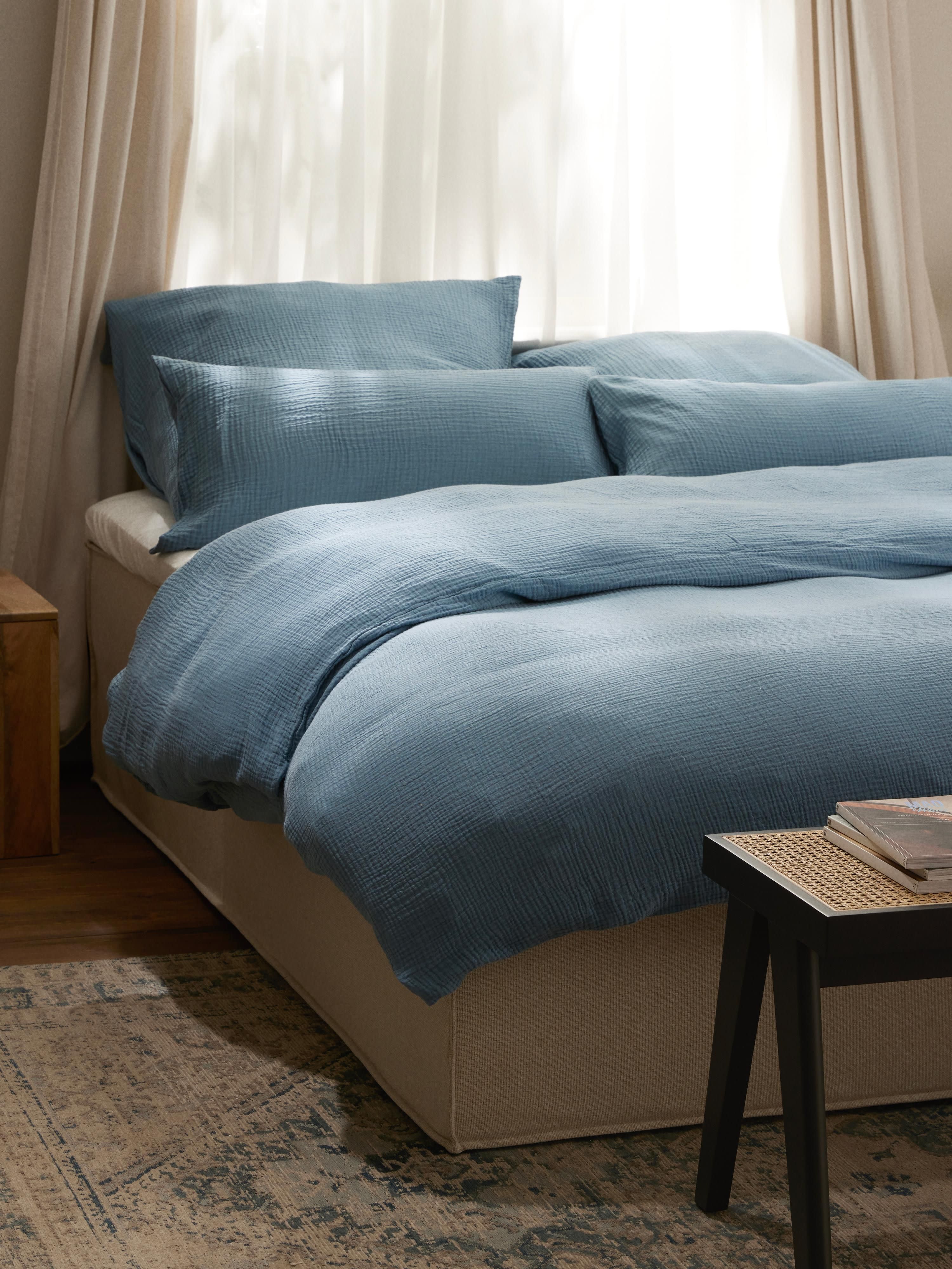 Mousseline kussenhoes Odile