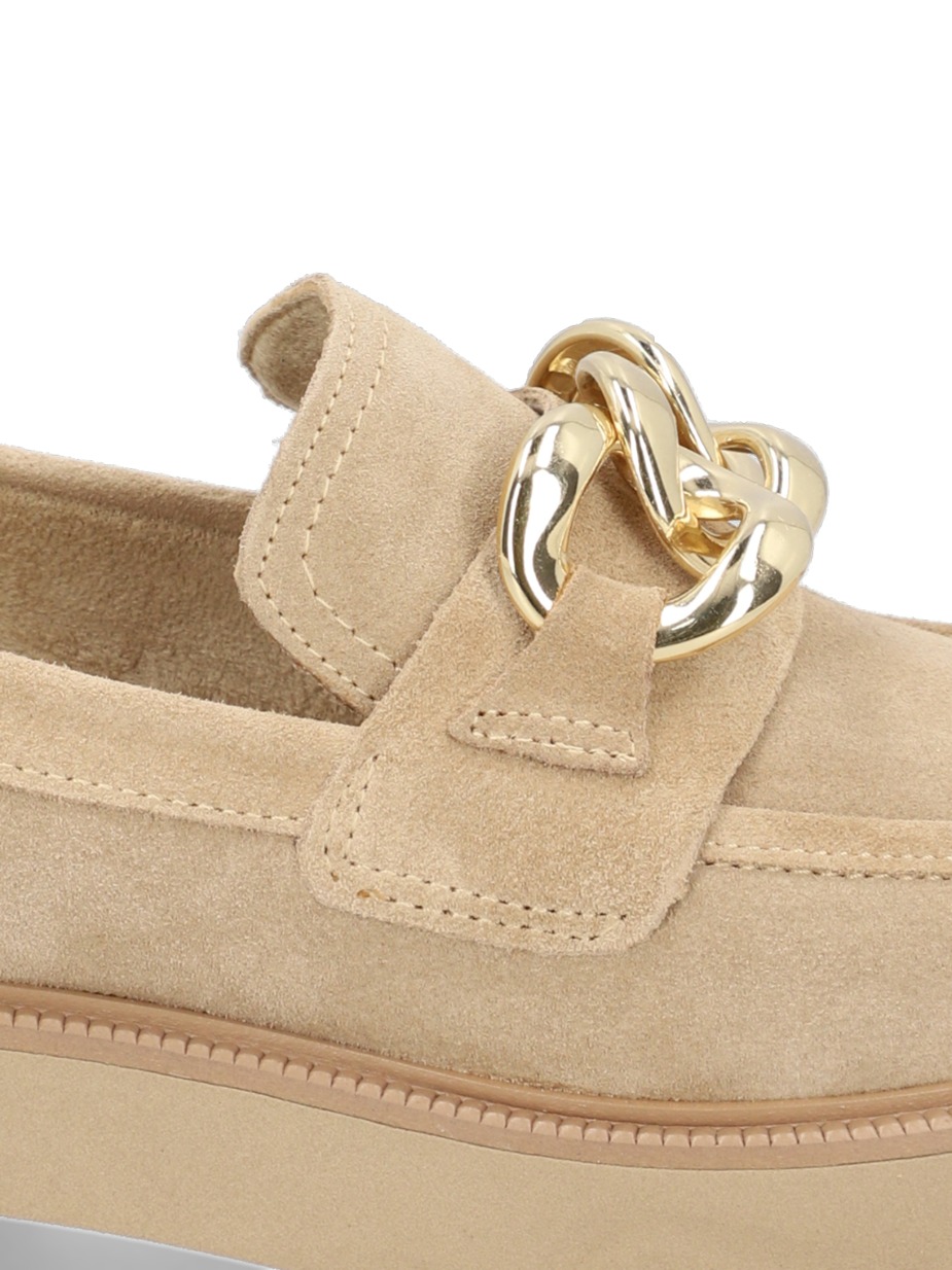 Veloursleder Slipper klassisch
