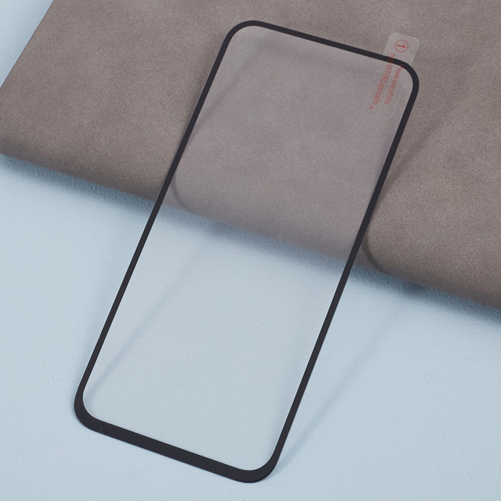Google Pixel 9 / Pixel 9 Pro Full-Screen Vollbild Glas Display Schutz mit Rahmen - Schwarz