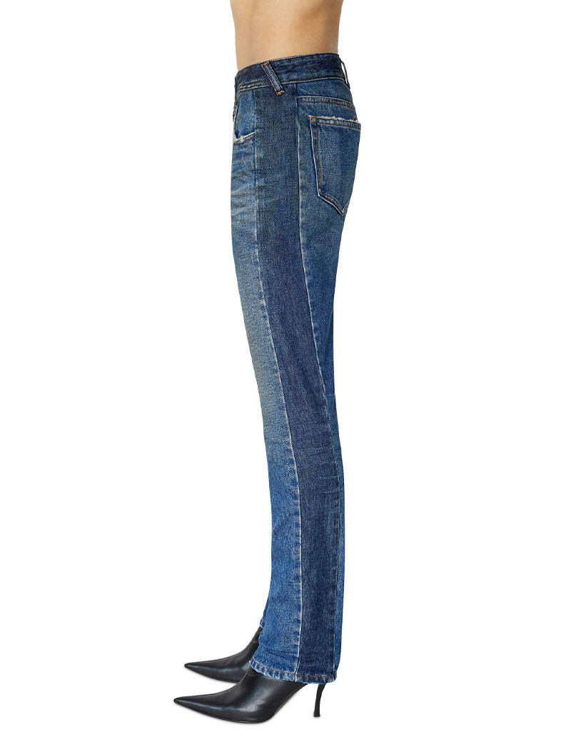 DIESEL JEAN FEMME NON STRETCH BICOLOR 9E22
