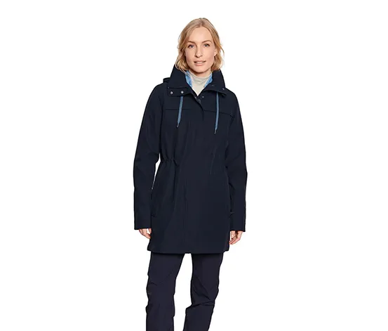 3-in-1-Outdoormantel, blau