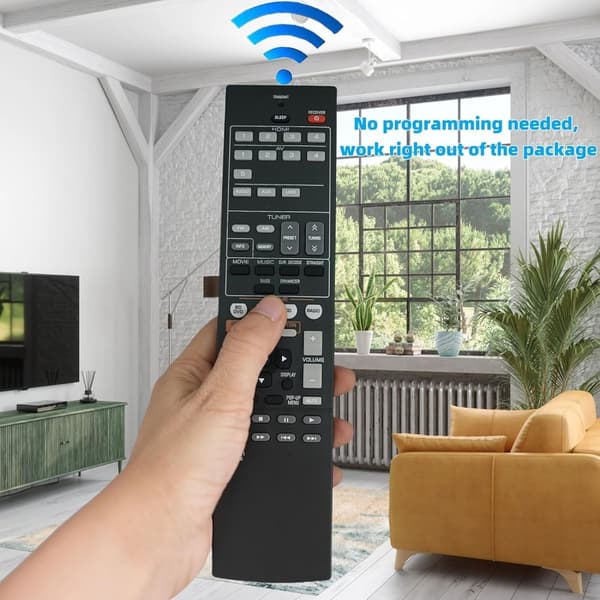 Fjernkontrollerstatning for RAV521 For Yamaha Audio/Video Receiver