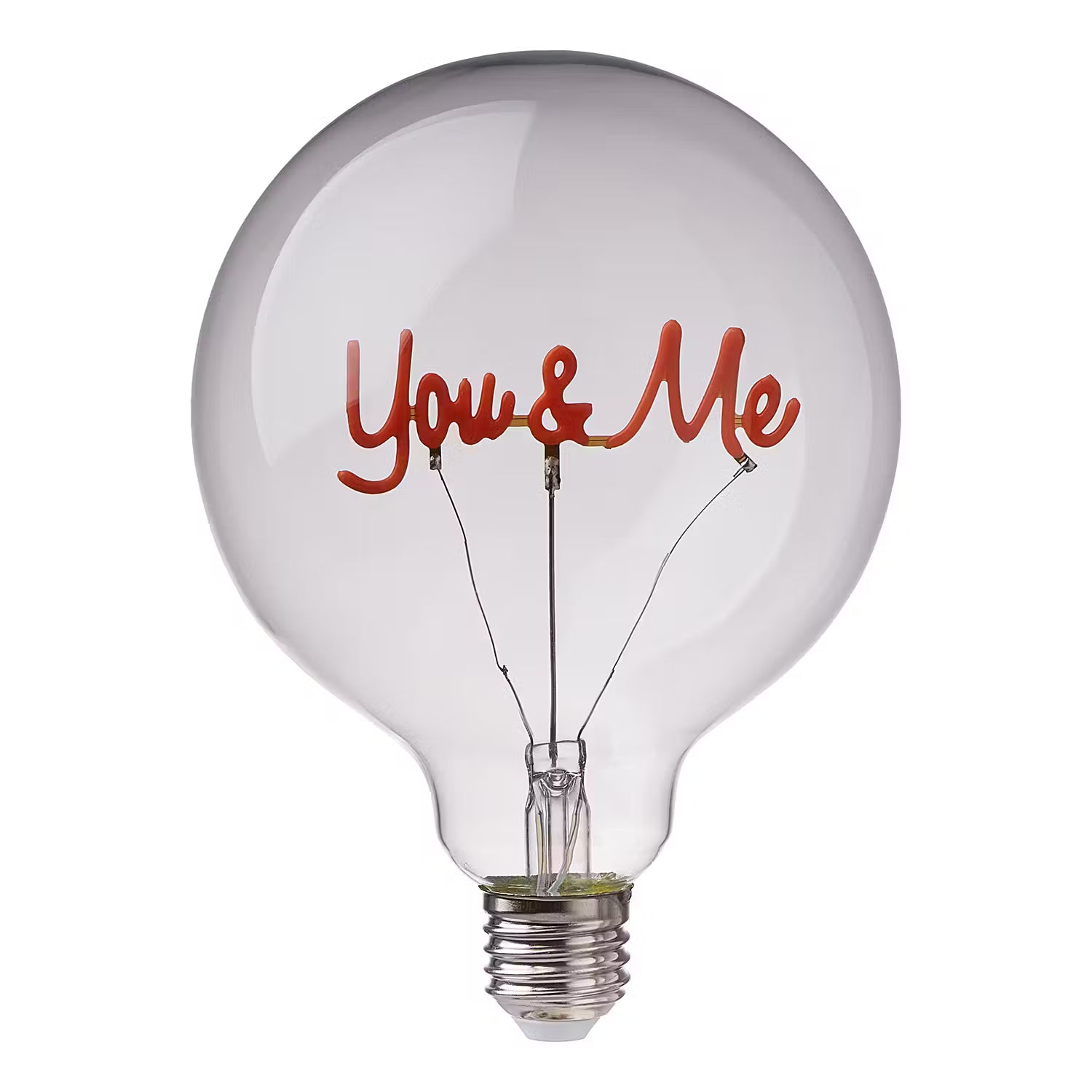 LED-Glühlampe BRIGHT LIGHT You & Me