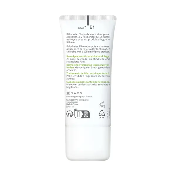 Creme anti-imperfeições Bioderma Sébium Sensitive para pele com tendência acneica 30ml