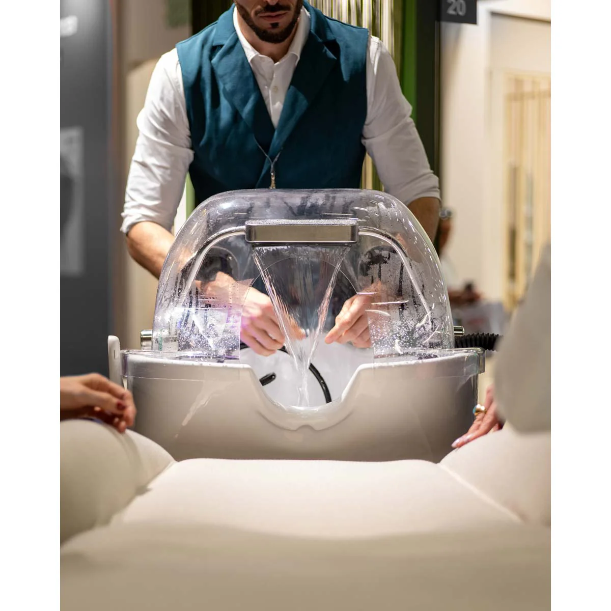 Bac HEAVEN Massage Air   Igloo Shirodara   Vapomist 1   Repose-tête