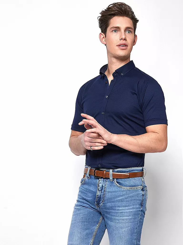 DESOTO Jerseyhemd  blau