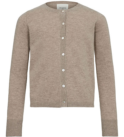 Sofie Schnoor Cardigan - Uld - Brown Melange