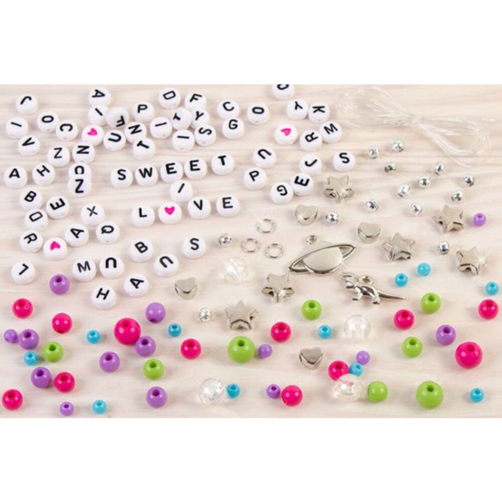 Make It Real Blokletter Armbanden Maken