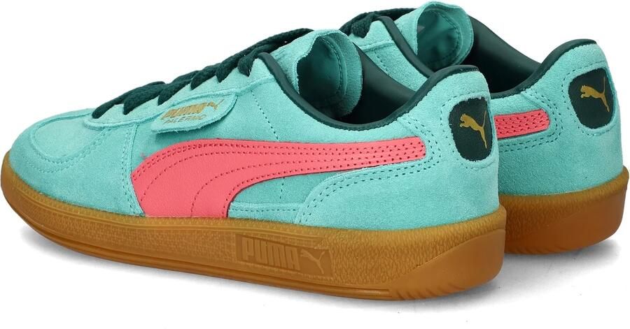 Puma Palermo sneaker van suède met leren details