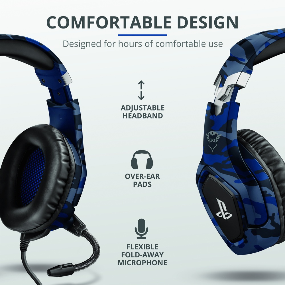 Trust GXT 488 Forze Offiziell lizenziertes PS4-Headset
