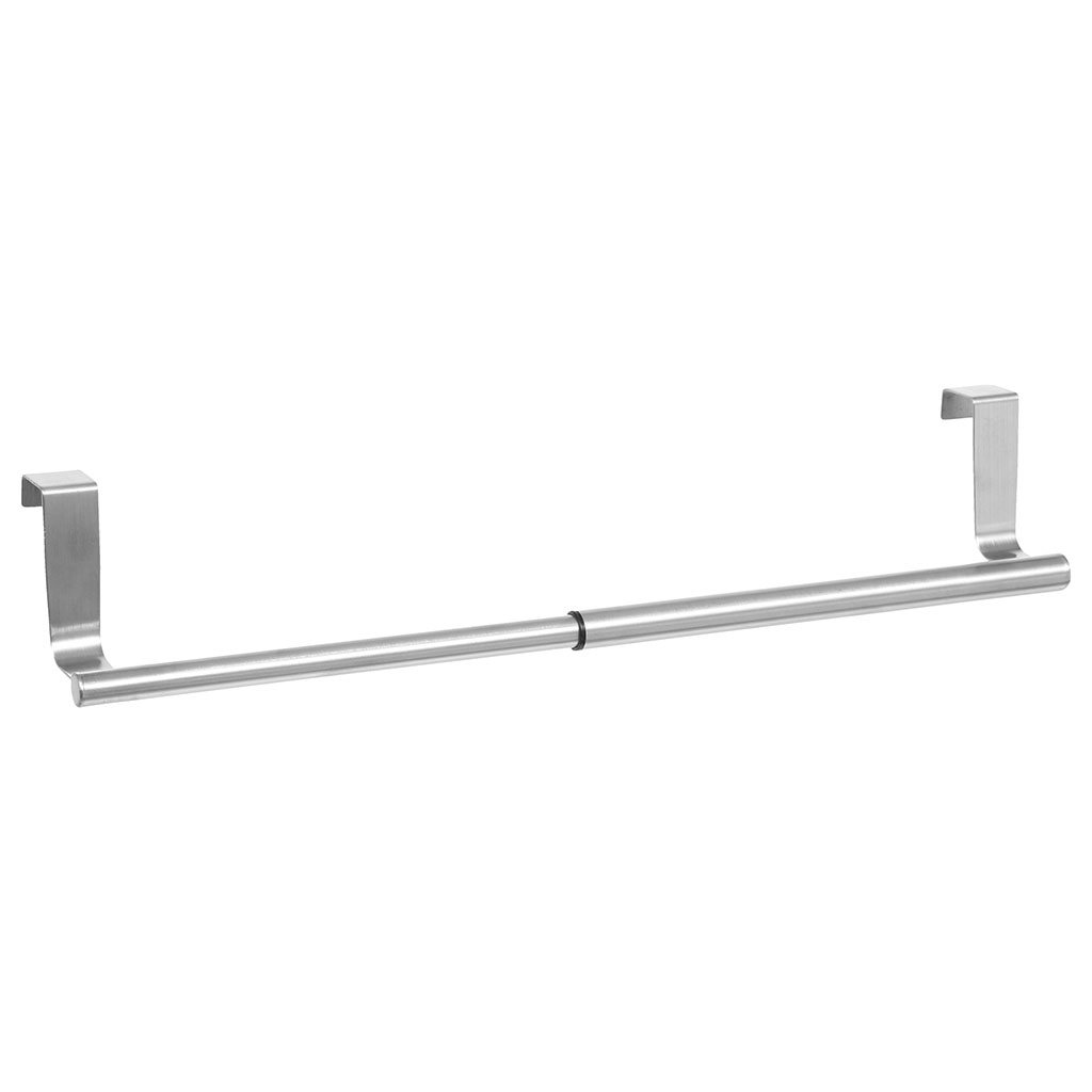 Patère extensible inox pour placards et tiroirs  23-41cm