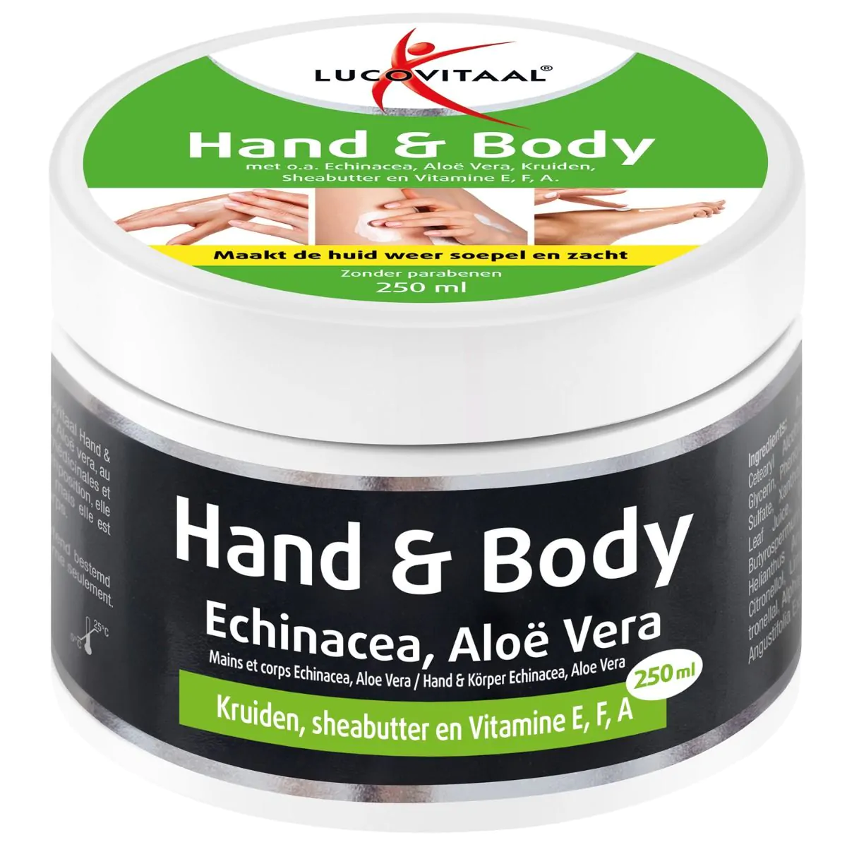 Hand & Body crème Echinacea, Aloë Vera 250 ml