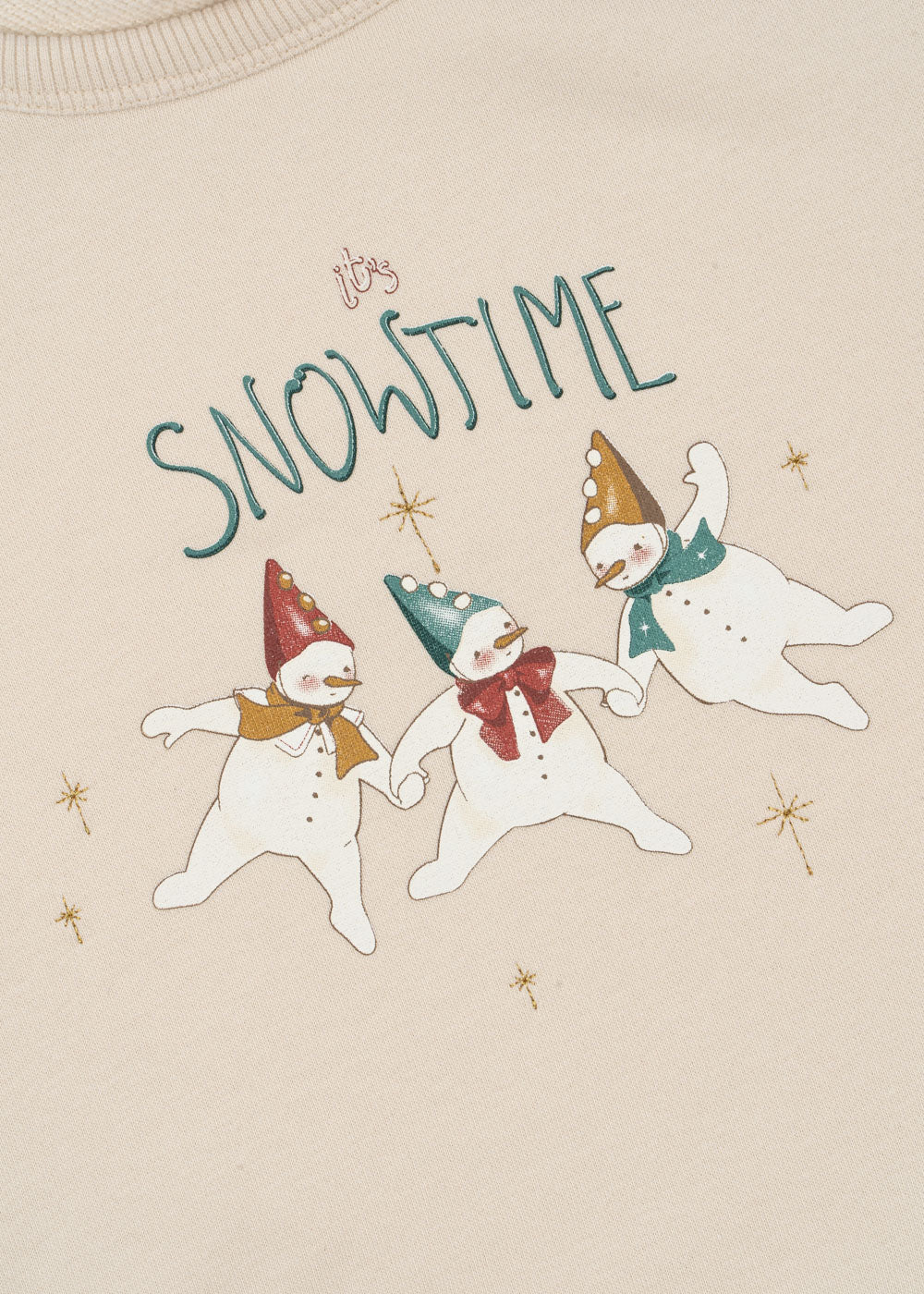 lou sweatshirt - snowtime - 6M