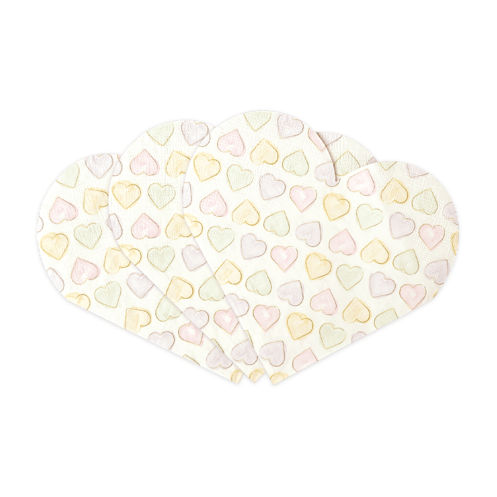 Valentijnsdag Servetten 33cm 20st
