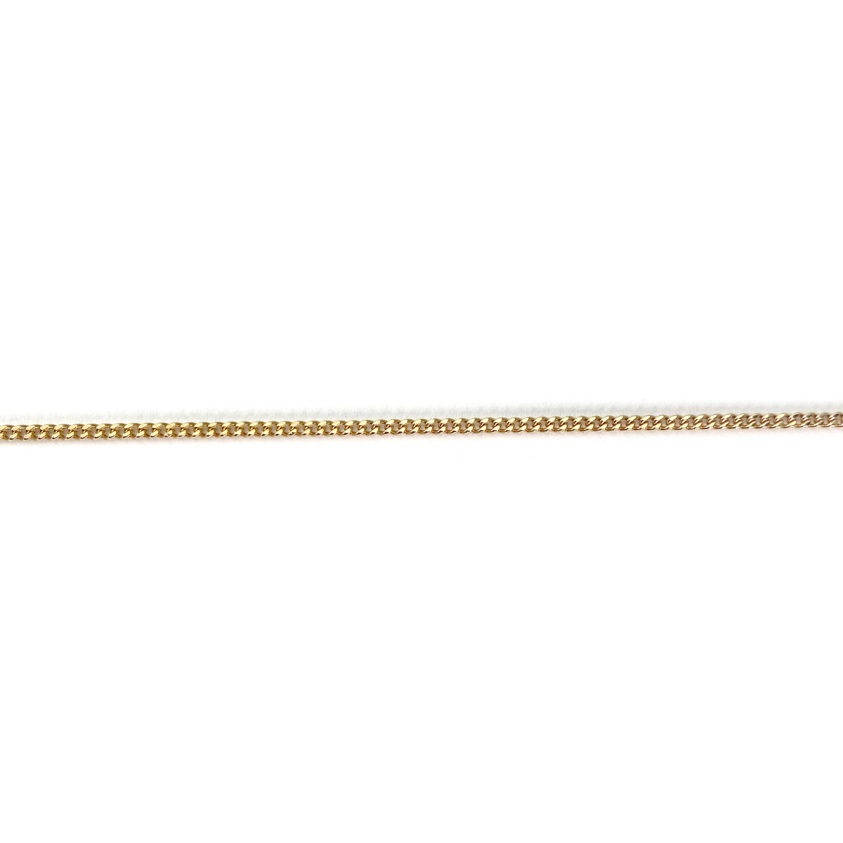 Collier d'occasion or 750 jaune maille gourmette