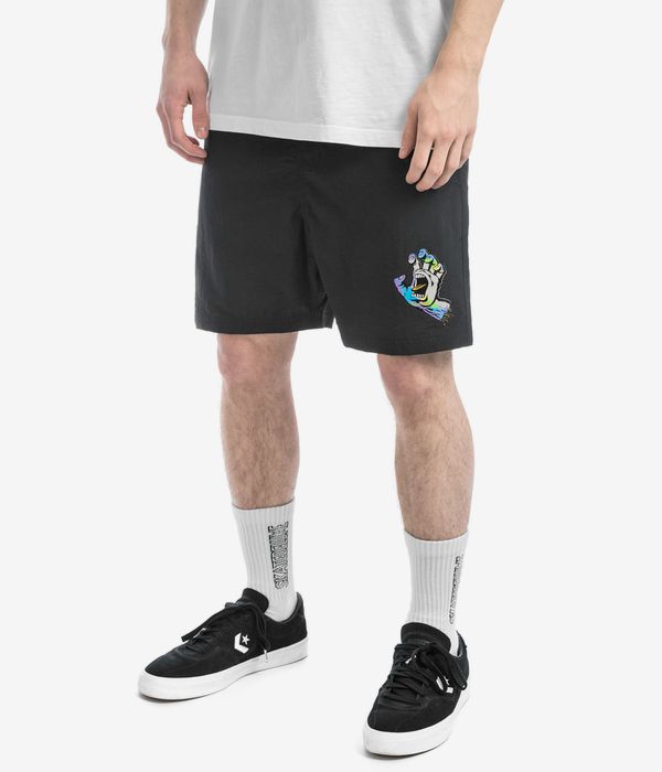 Santa Cruz Holo Hand Boardshorts (black holo)