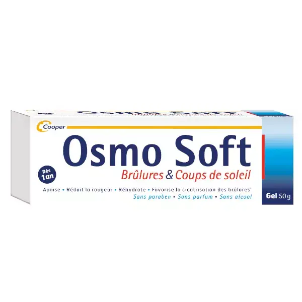 Osmo Soft Queimaduras e Queimaduras Solares Alivia e Reidrata 50g