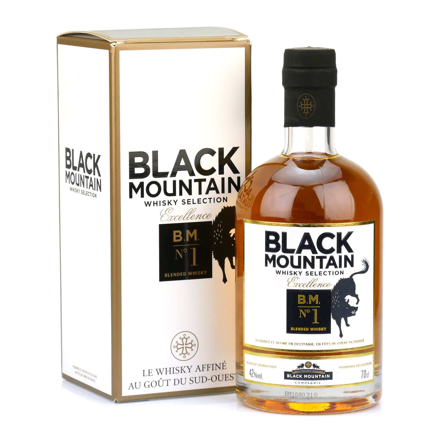 Whisky Black Mountain - BM n°1 Excellence 42%