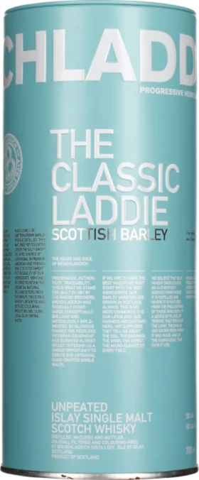 BRUICHLADDICH SCOTTISH BARLEY THE CLASSIC LADDIE 70CL