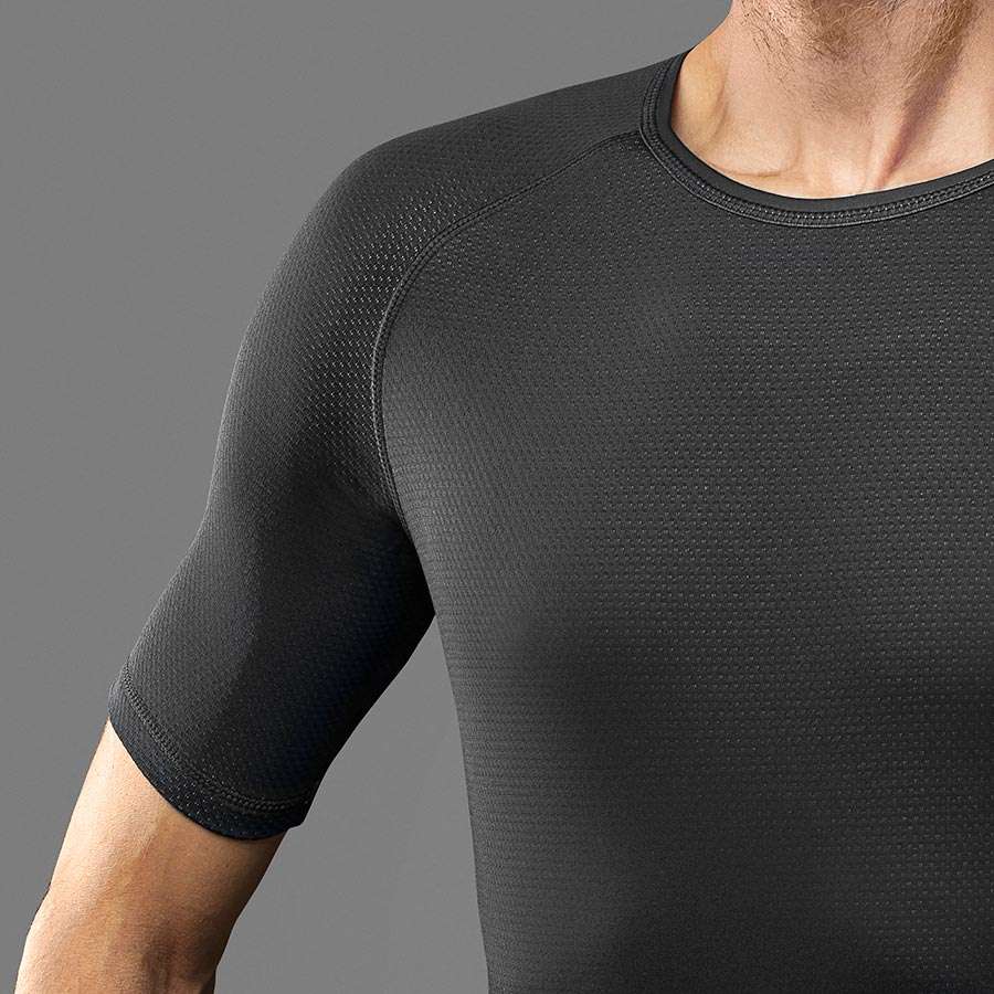 GripGrab Ride Thermal Ondershirt Korte Mouwen Zwart