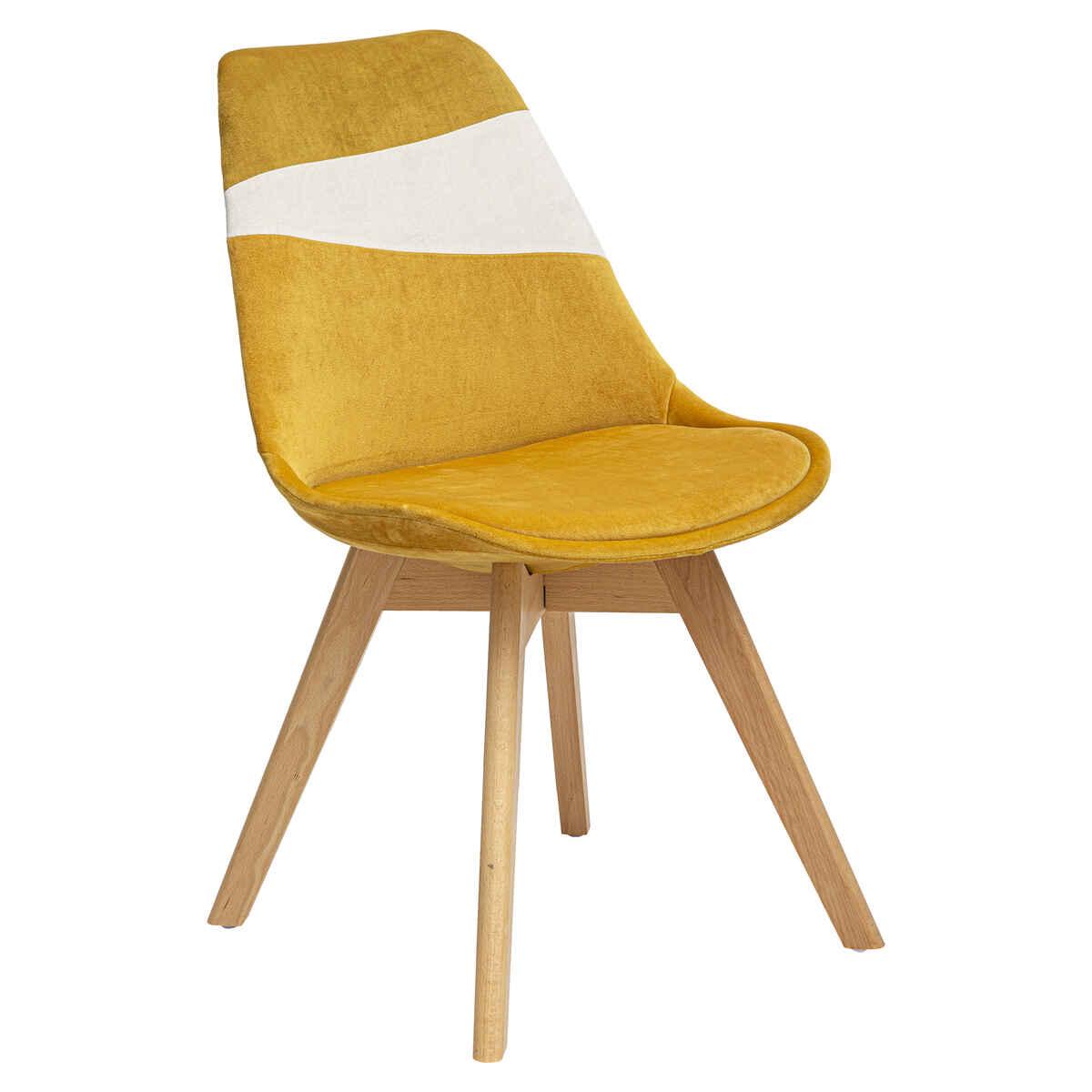 CHAISE DINER PATCHWORK OCRE BAYA