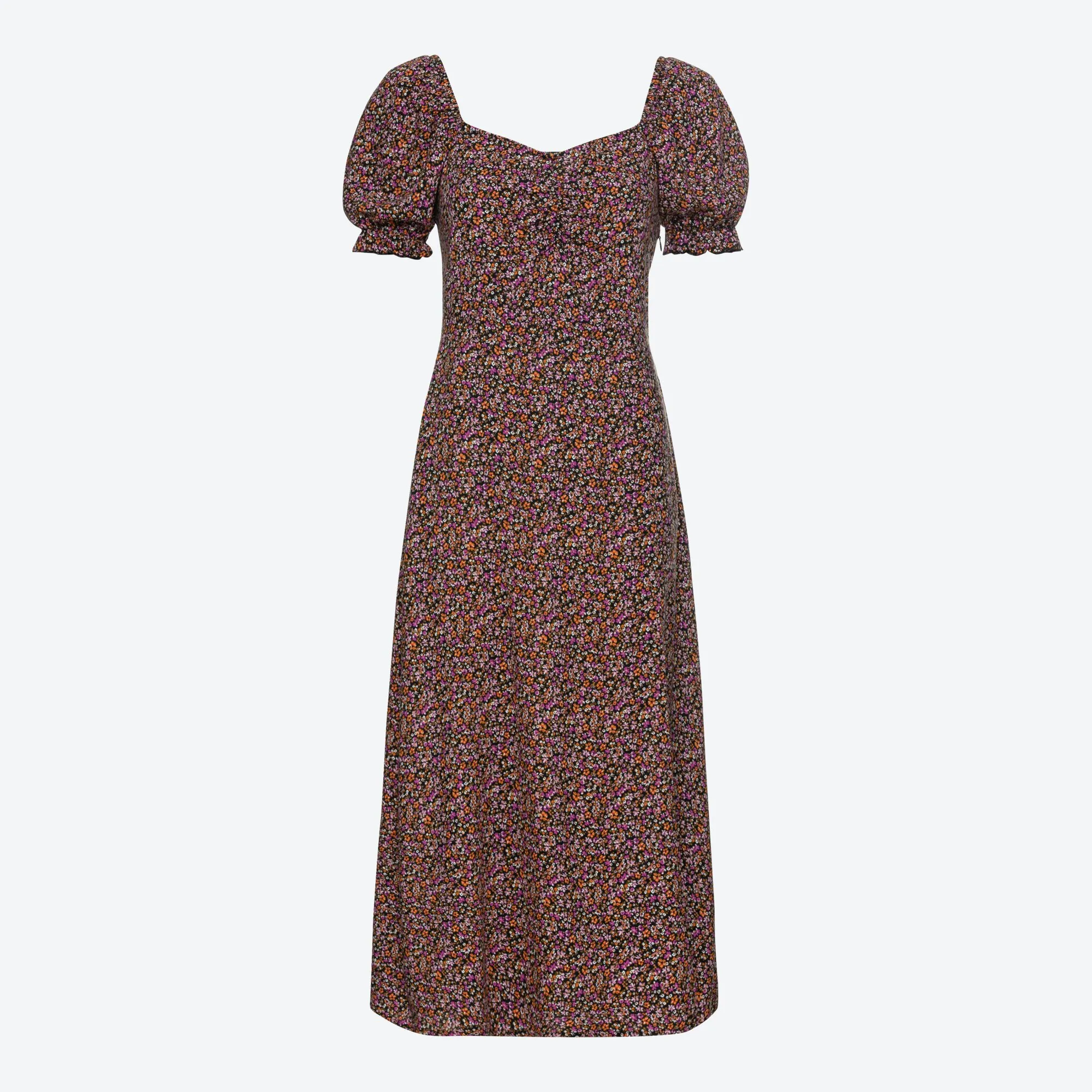 Damen-Kleid mit Zierschlitz
