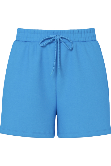 Pieces blauwe dames korte broek