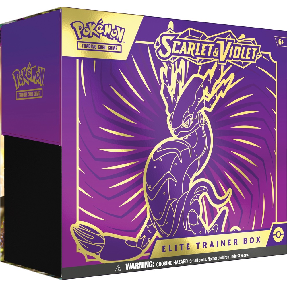 Pokémon-Sammelkartenspiel: Scharlachrote & Violette Elite-Trainerbox-Sortiment