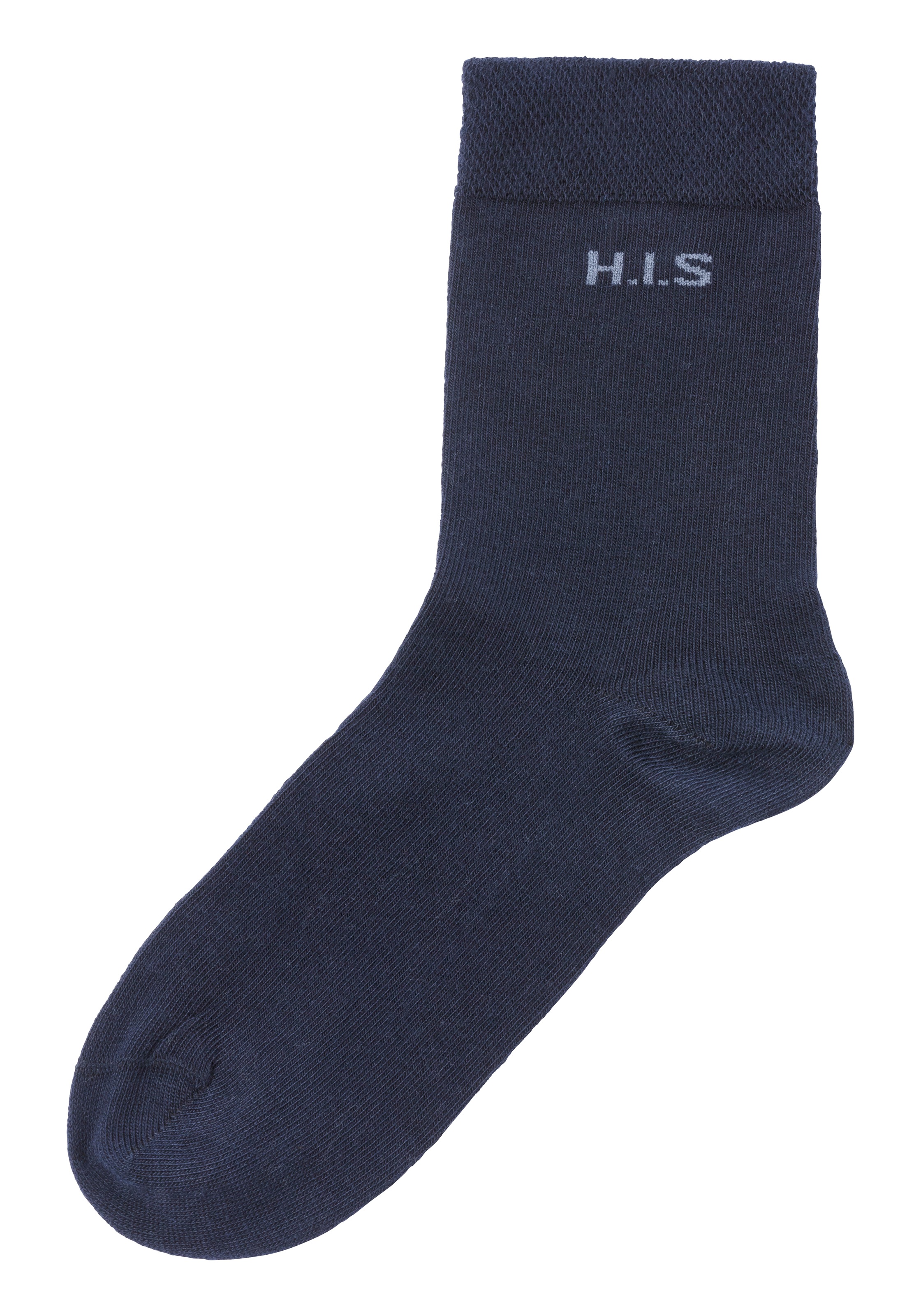 H.I.S Socken Packung, 4 Stk. tlg. ohne einschneidendes Bündchen