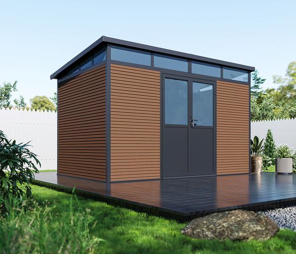 Weide Gartenhaus, ca. B338/H226/T218 cm