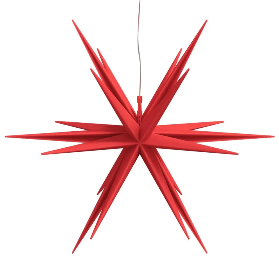 vidaXL - Kerstverlichting - Red - 43 cm