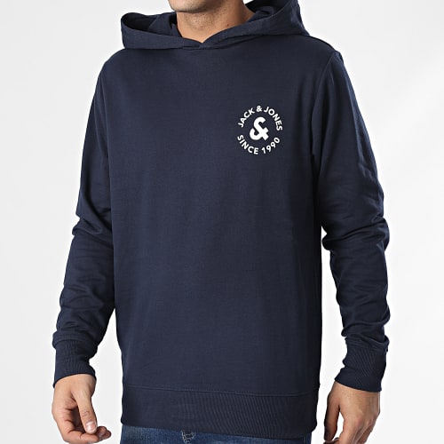 Sweat Capuche Hudson Bleu Marine