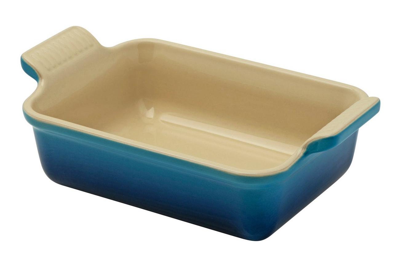 Le Creuset ovenschaal 71102192200001 Azure 19x14 cm 1,1l rechthoekig