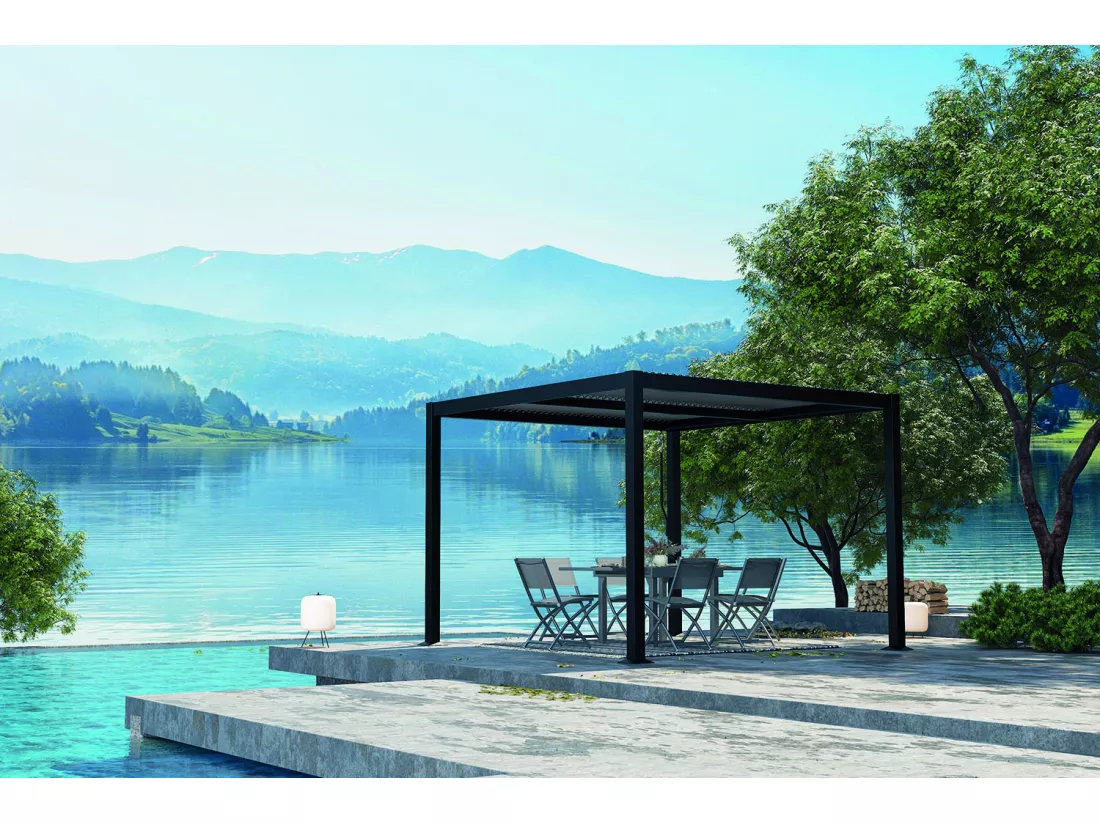 Pergola bioclimatique 3x3 m MILOS
